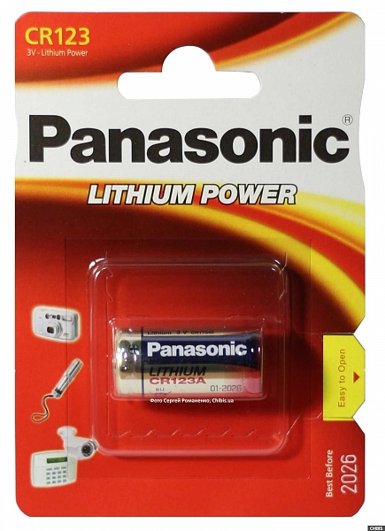 Panasonic cr123a Panasonic cr123a boom drop